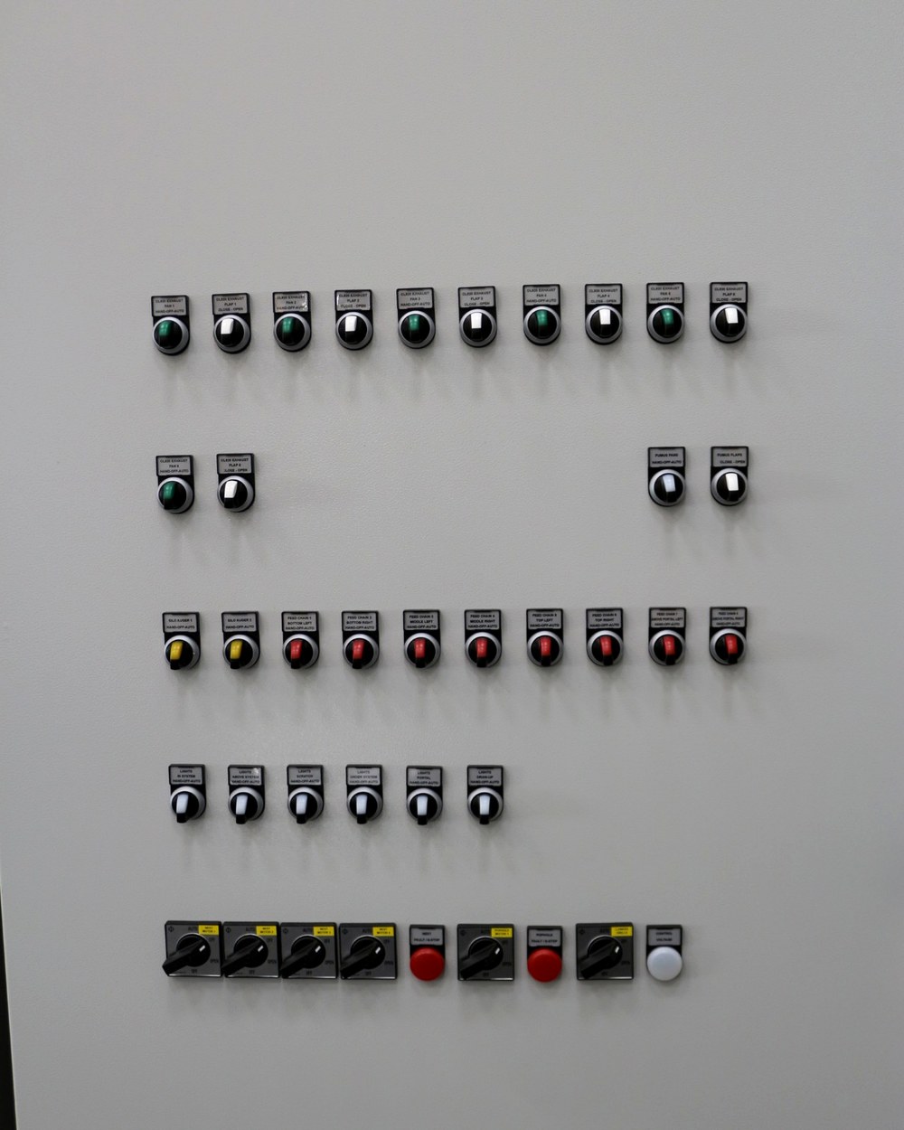 Electrical control panel cabinet